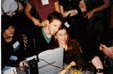 Not a Normal Girl, Seth Green, Alyson Hannigan, AKA Becker, standing: Gandalf, Zombie666