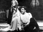scene from the play: ? and Alan Bates