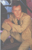 Tan suit