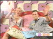 Denise van Outen, Anthony Head on the bed