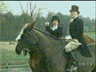 Linda and Tony horse riding