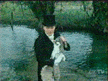Tony in the creek
