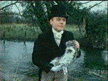 Tony in the creek