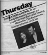 Taster's Choice/Knots Landing TV Guide listing & photo