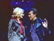 Adam Klaus and Francesca on stage