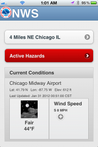 preview of weather.gov